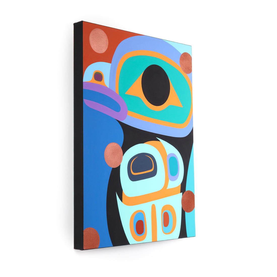 Baby Raven - Original Painting on Canvas