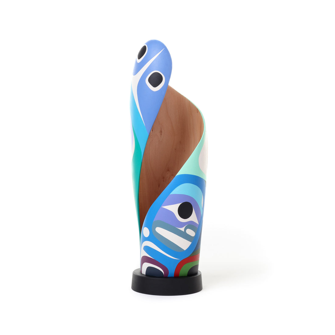 Contentment - Maple Sculpture