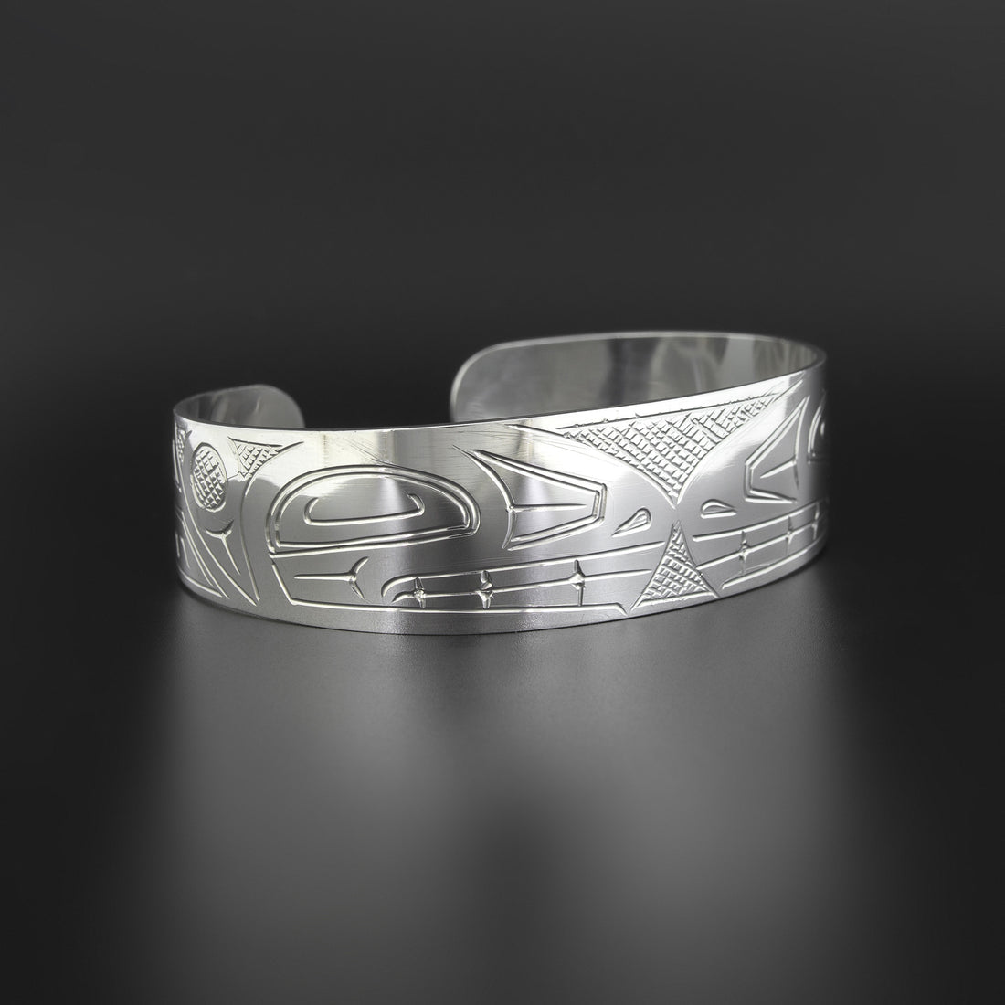 Killerwhales - Silver Bracelet