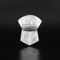 Wolf - Silver Pin