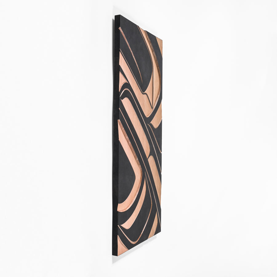 Raven - Red Cedar Panel