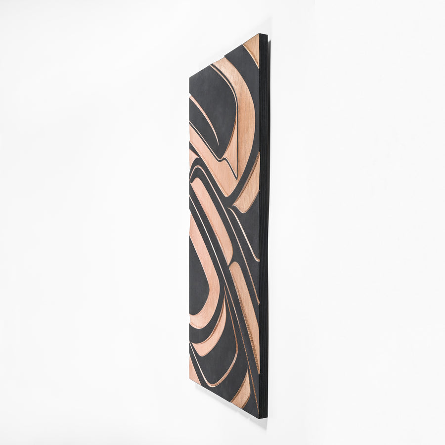 Raven - Red Cedar Panel