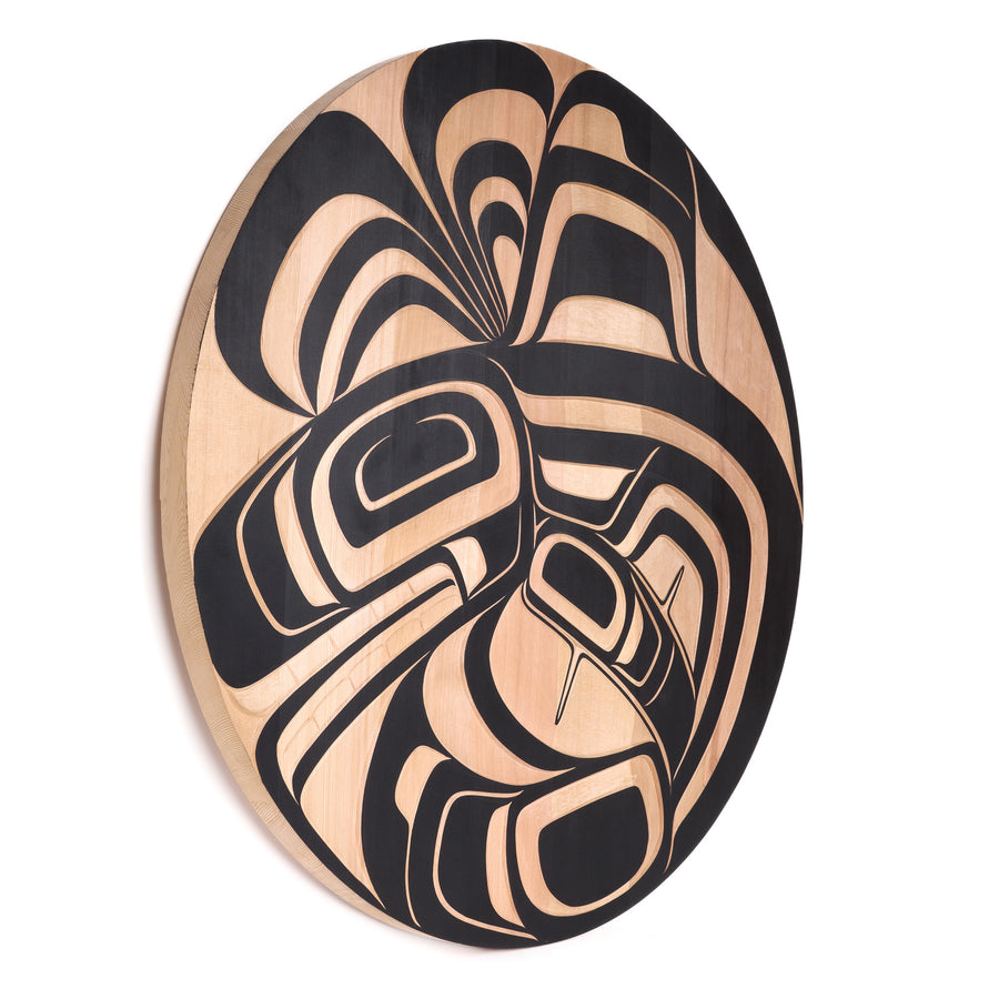 Orca - Red Cedar Panel – Lattimer Gallery