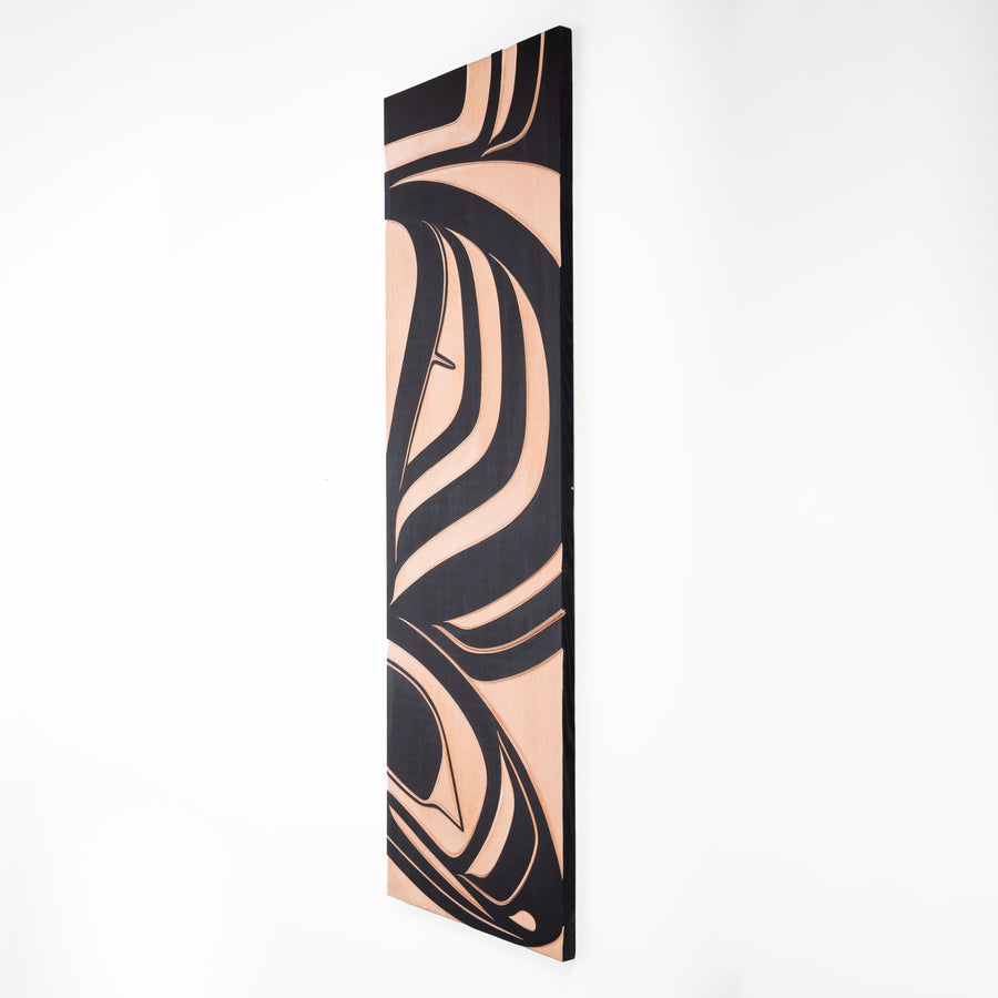 Salmon - Red Cedar Panel
