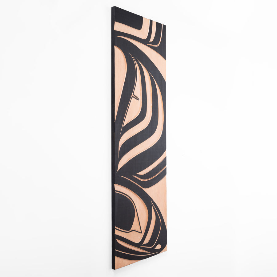 Salmon - Red Cedar Panel
