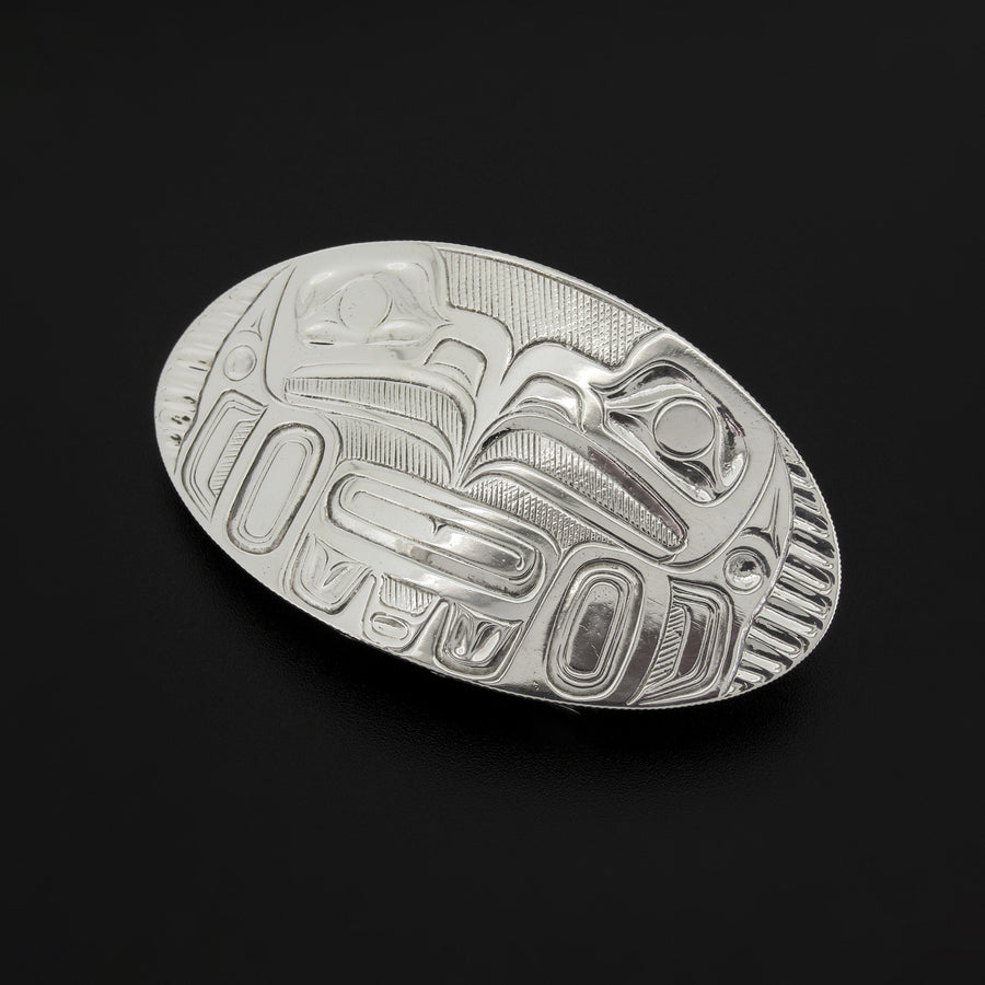 Eagle - Silver Belt Buckle