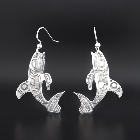 Killerwhale - Silver Earrings