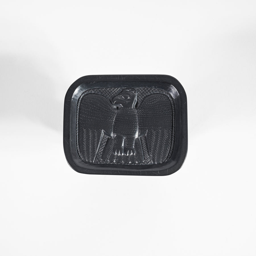 Eagle, Beaver, Raven - Argillite Sculpture