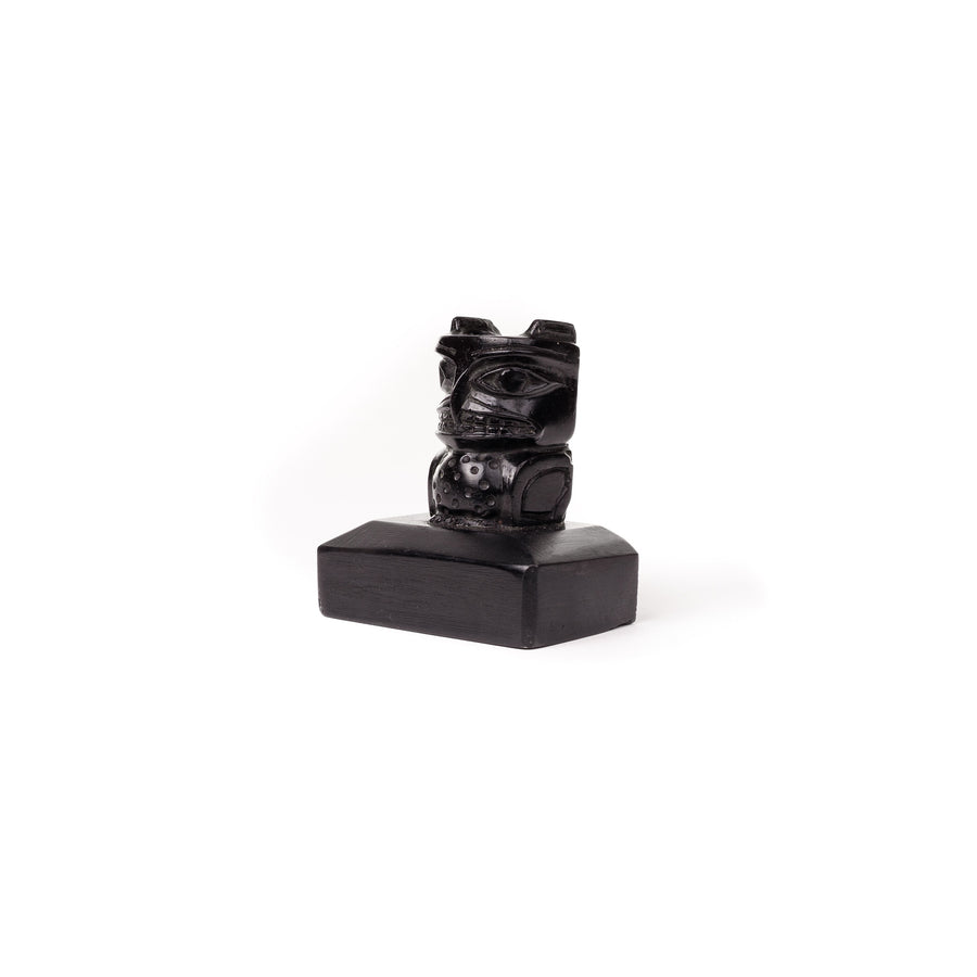 Thunderbird - Argillite Candle Holder