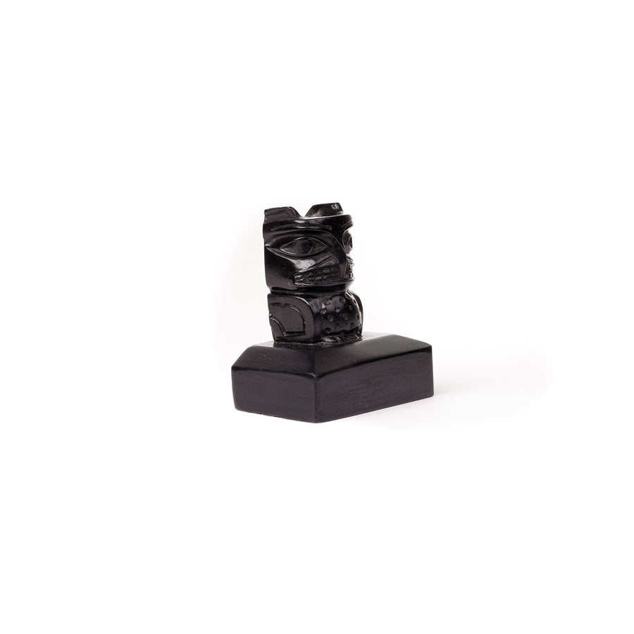 Thunderbird - Argillite Candle Holder