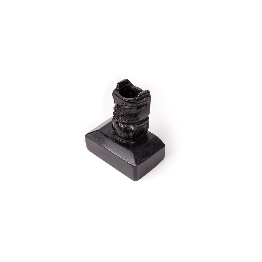 Thunderbird - Argillite Candle Holder