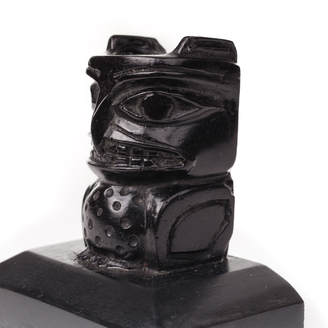 Thunderbird - Argillite Candle Holder