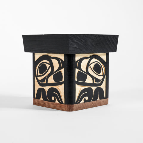 Raven Steals the Sun - Cedar Bentwood Box