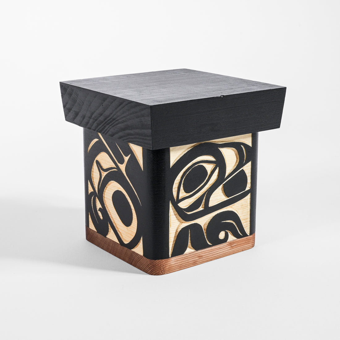 Raven Steals the Sun - Cedar Bentwood Box