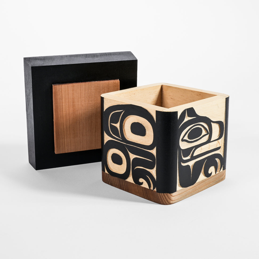 Spirit Bear - Cedar Bentwood Box