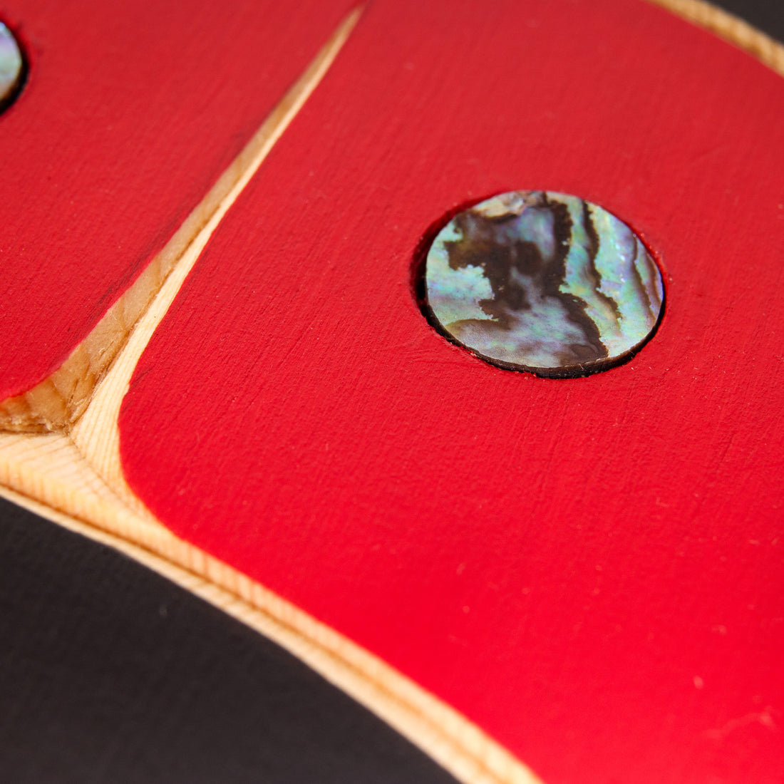Killerwhale with Human in Dorsal Fin - Yellow Cedar Panel