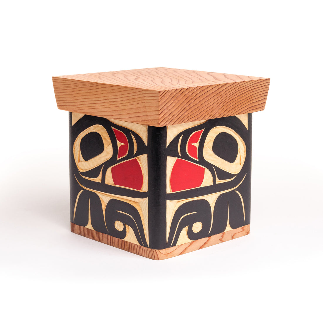 Raven Steals the Sun - Cedar Bentwood Box