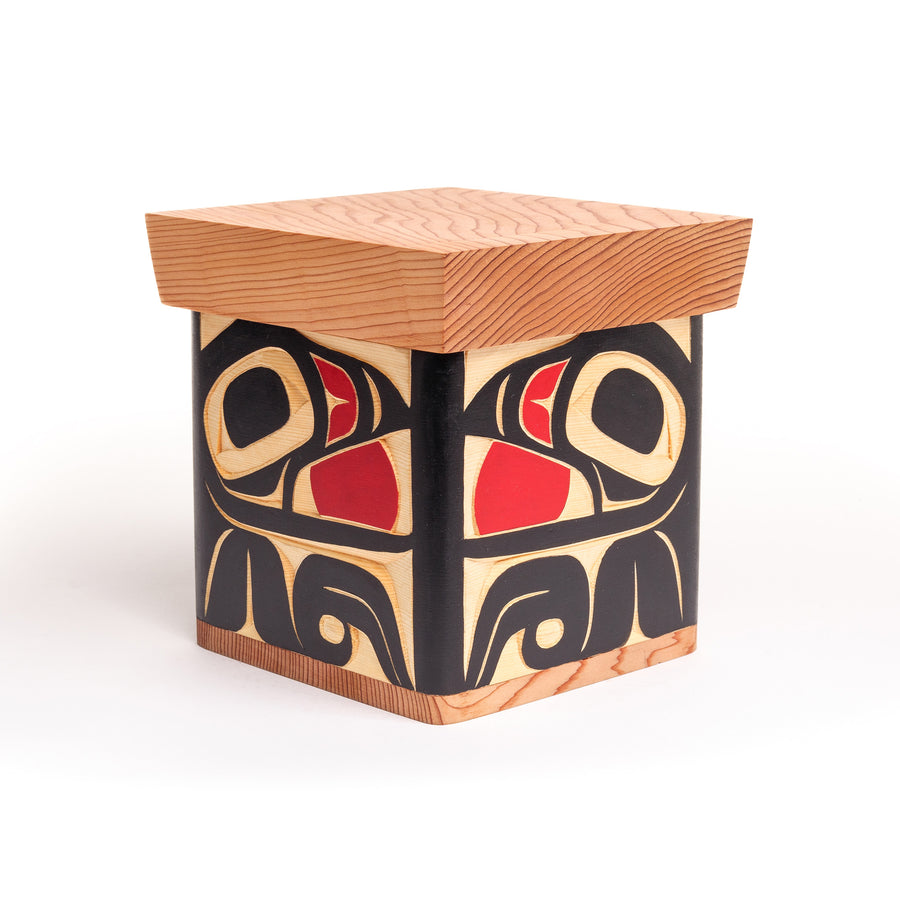 Raven Steals the Sun - Cedar Bentwood Box