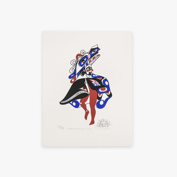 Hesquiat Sea Serpent Dancer - Limited Edition Print