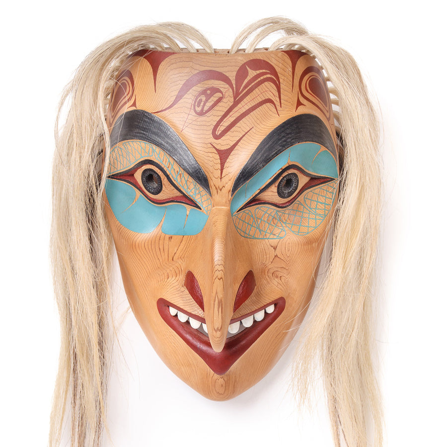 Ancestral Eagle - Red Cedar Mask