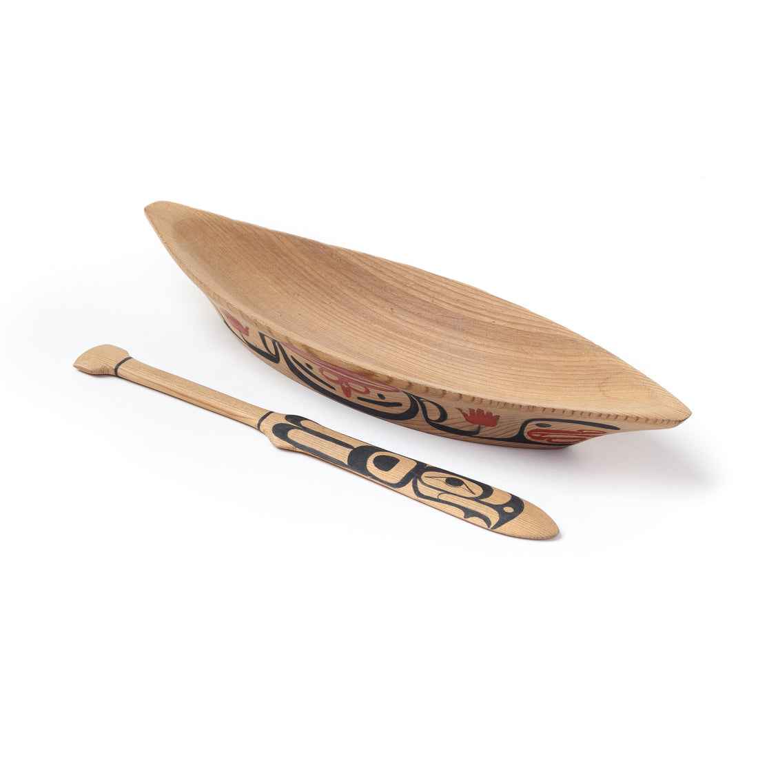 Siblings - Red Cedar Model Canoe