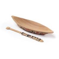 Siblings - Red Cedar Model Canoe