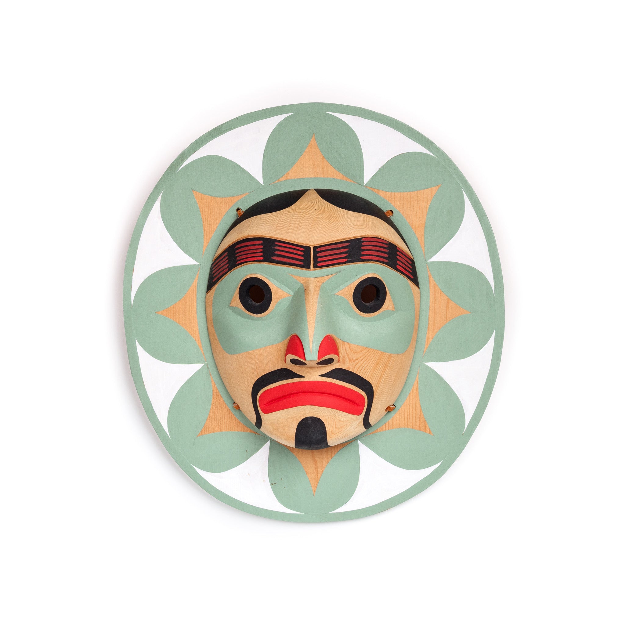64 アンスリウム Equator レッドマジック×ワンダーランド　丸顔 Moon - Red Cedar Mask – Lattimer Gallery