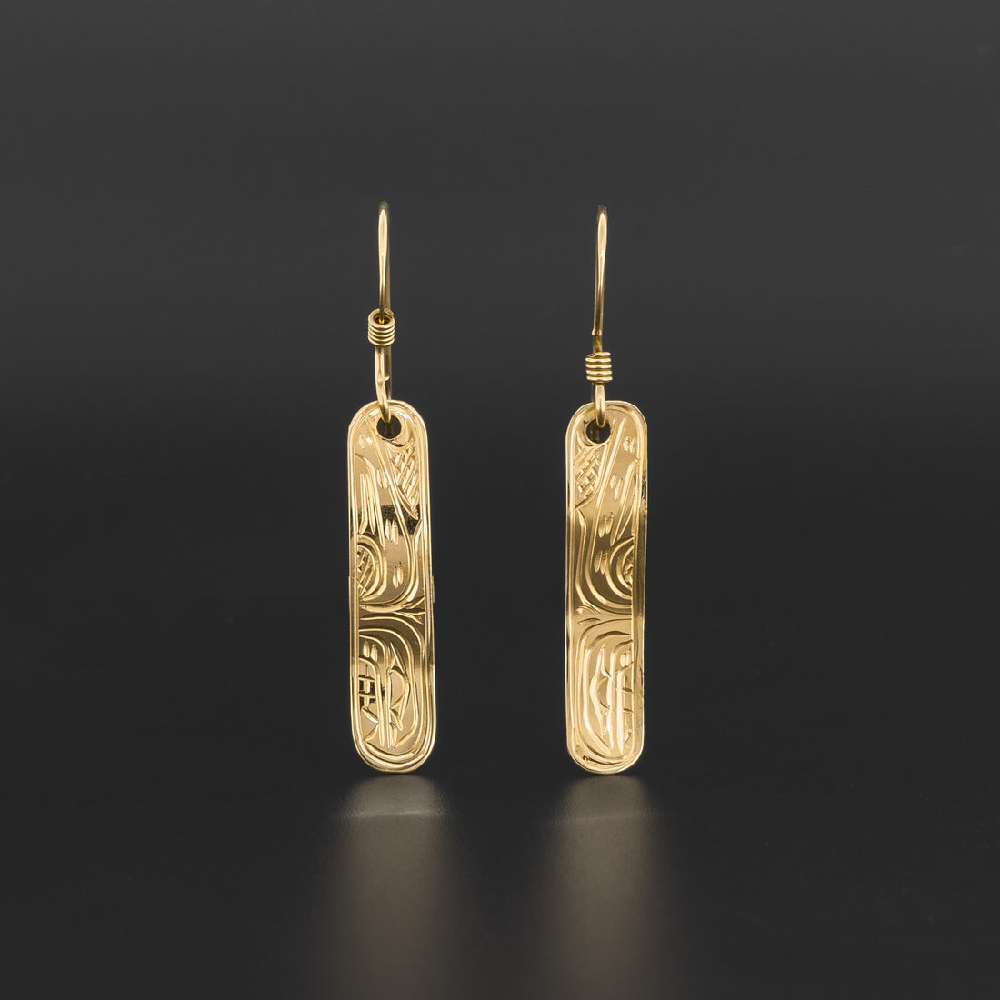 Killerwhale - 14k Gold Earrings