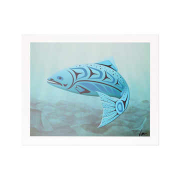 Summer Spring Salmon - Open Edition Print
