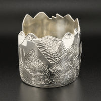 Mother Nature Provides for All - Silver Bracelet