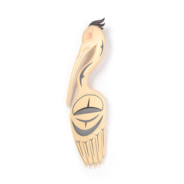 Heron - Yellow Cedar Carving