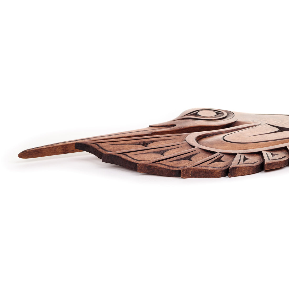 Hummingbird - Yellow Cedar Sculpture