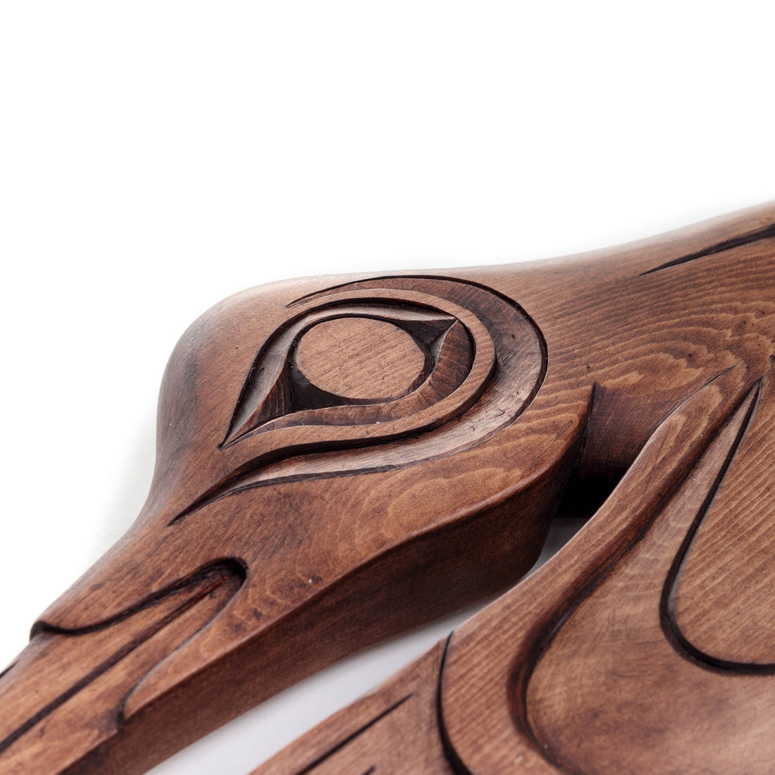 Hummingbird - Yellow Cedar Sculpture