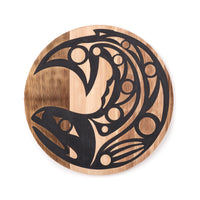 Salmon - Red Cedar Panel