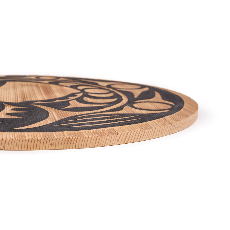 Salmon - Red Cedar Panel