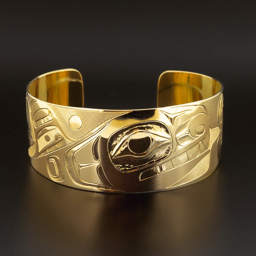 Pod of Whales - 14k Gold Bracelet