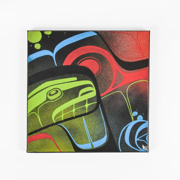 Neon Lights - Acrylic on Canvas