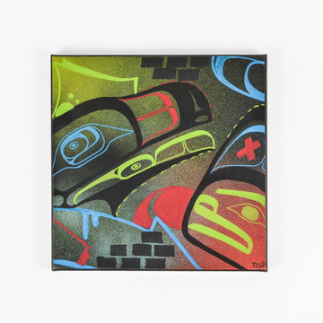 Neon Lights pt. 2 - Acrylic on Canvas