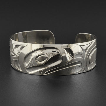 Blue Mountain Hawk - Silver Bracelet