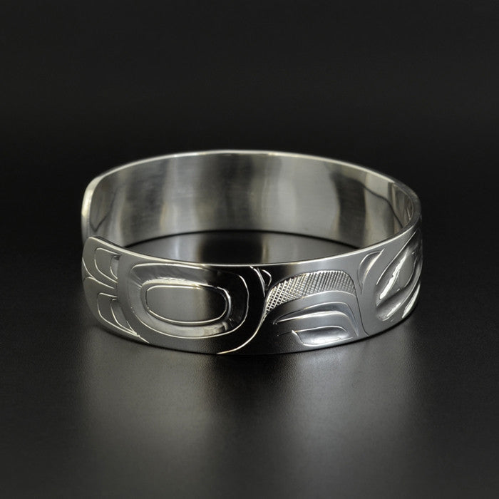 Raven and Eagle - Silver Bracelet