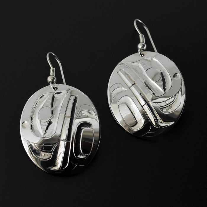 Killerwhale - Silver Earrings