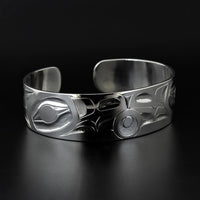 Ravens and the Light - Silver Bracelet