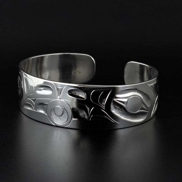 Ravens and the Light - Silver Bracelet