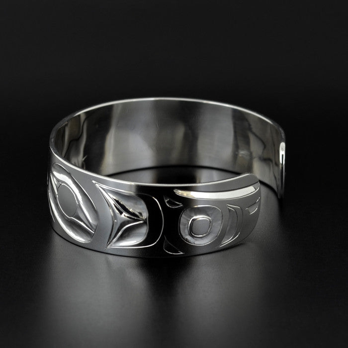 Ravens and the Light - Silver Bracelet