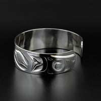 Ravens and the Light - Silver Bracelet