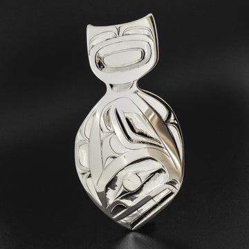 Halibut - Silver Pendant