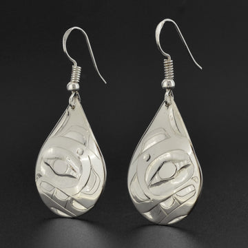 Killerwhale - Silver Earrings