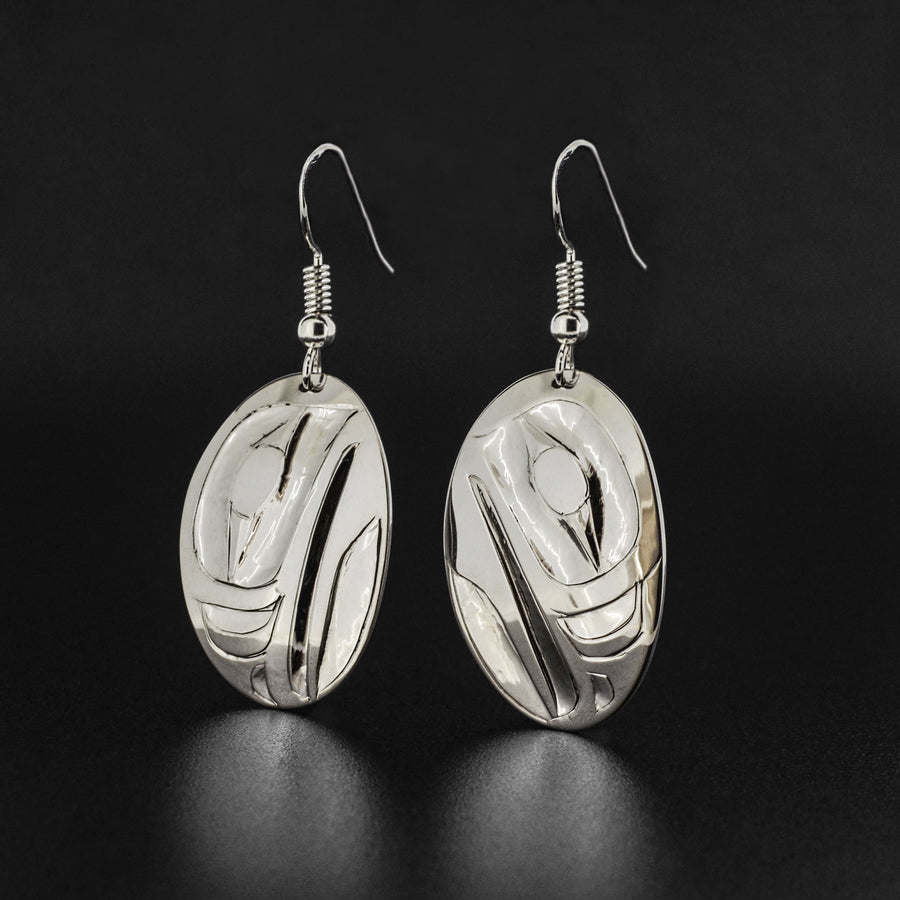 Eagle - Silver Earrings