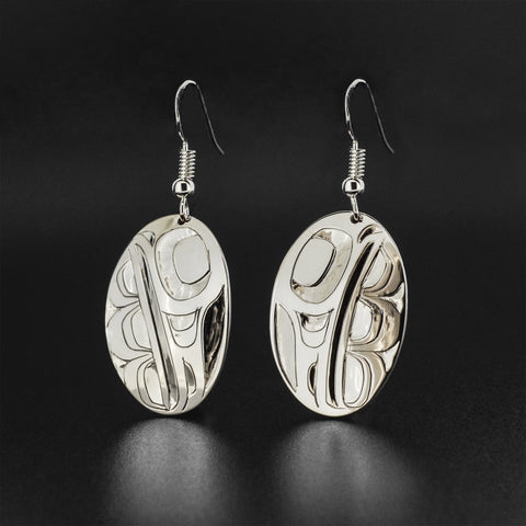 Hummingbird - Silver Earrings