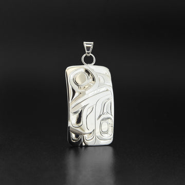 Hawk - Silver Pendant